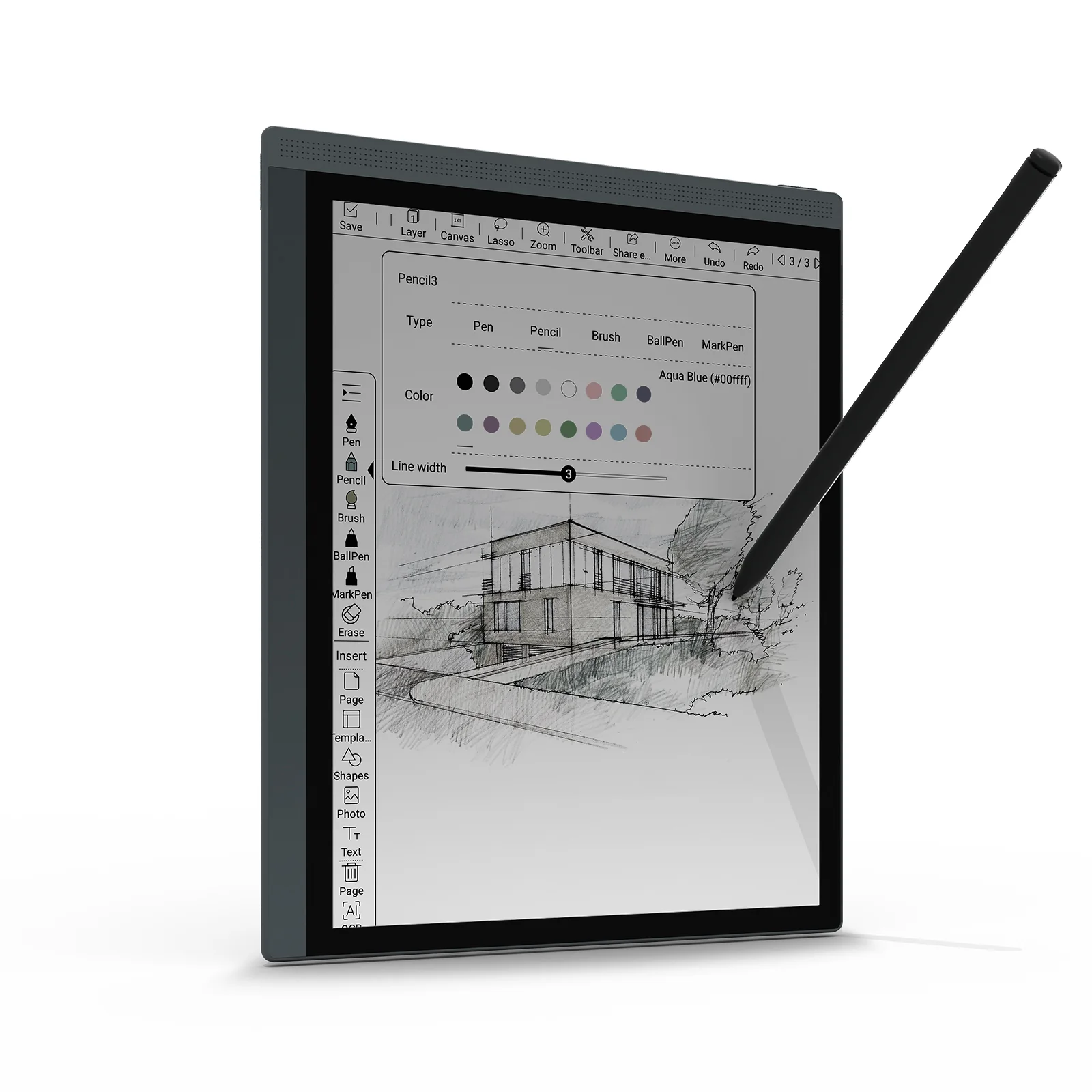 Bigme B1051C--Ultra-thin Color E ink Tablet with Android 14OS - Image 4
