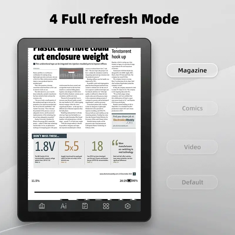 Bigme B6 Color eReader with Android 14OS 4+64GB ebook reader - Image 5