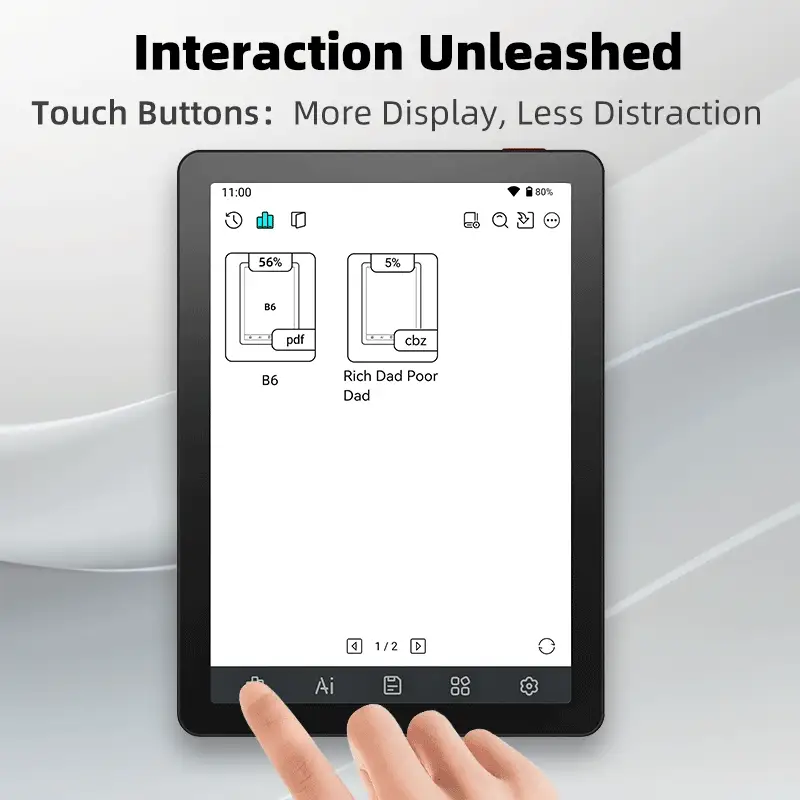 Bigme B6 Color eReader with Android 14OS 4+64GB ebook reader - Image 8