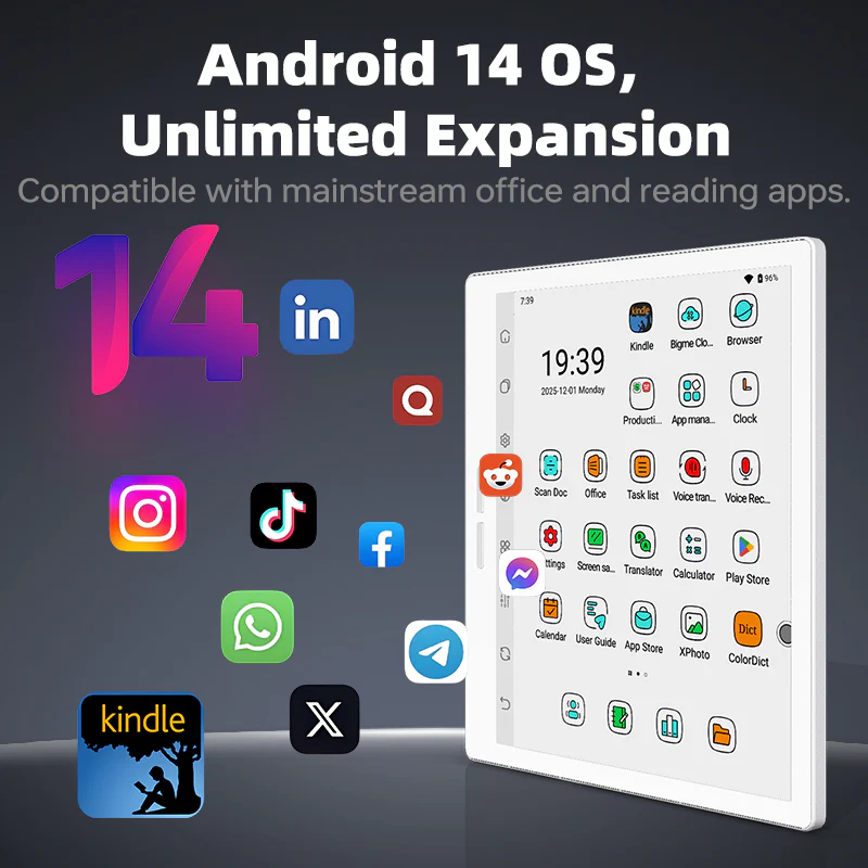 Bigme B751C S--Upgraded 7inch color ereder with Android 14 OS - Image 7