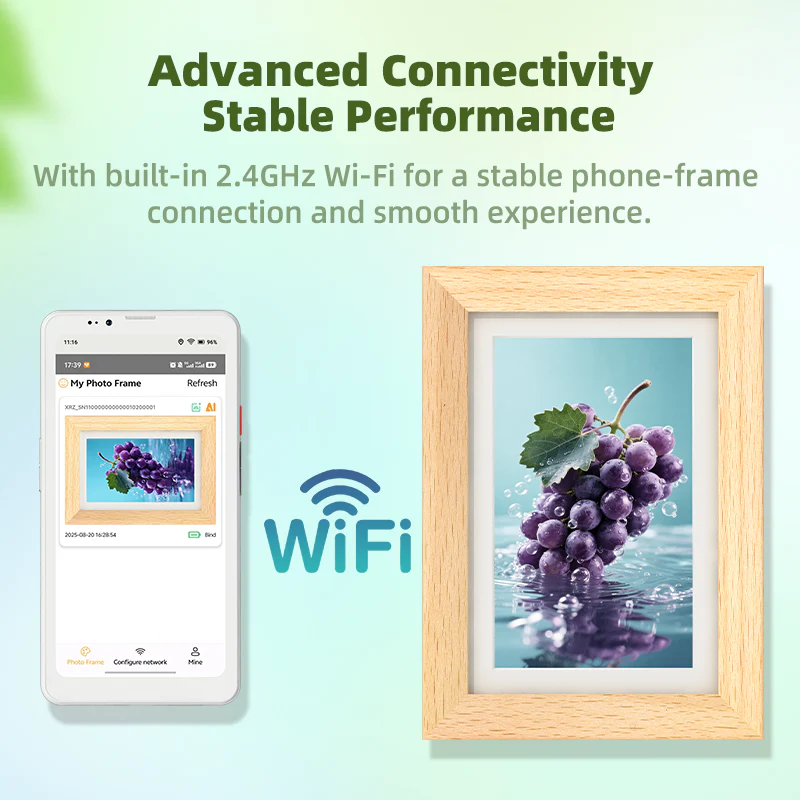 Bigme F7 7.3 Inch WiFi Digital Color E-ink Picture Frame - Image 13