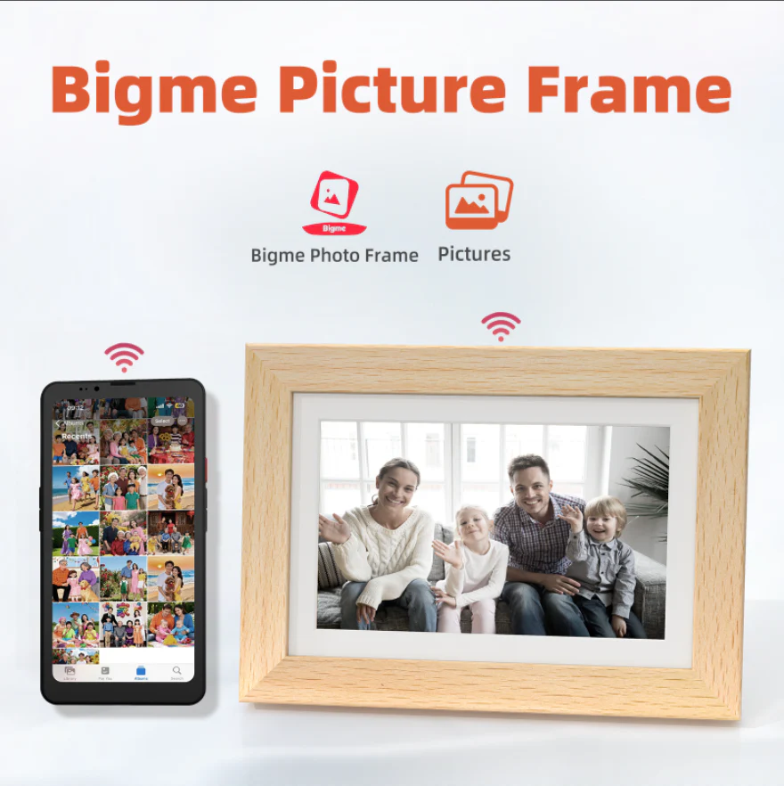 Bigme F7 7.3 Inch WiFi Digital Color E-ink Picture Frame - Image 17