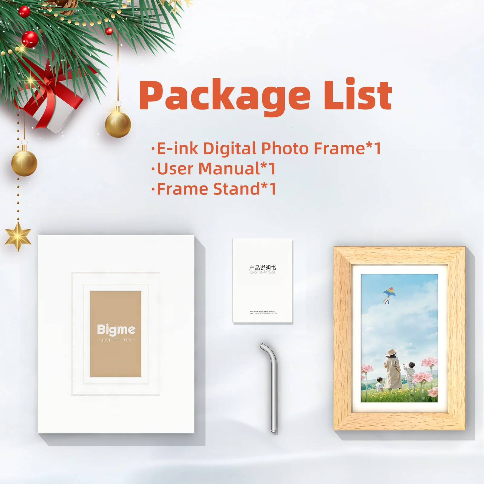 Bigme F7 7.3 Inch WiFi Digital Color E-ink Picture Frame - Image 18