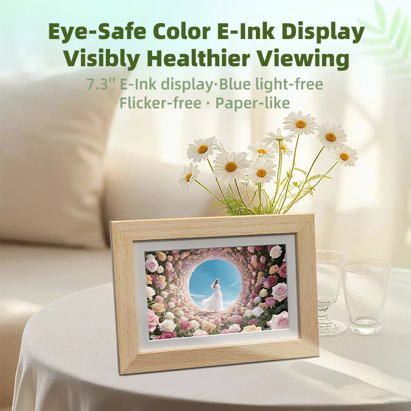 Bigme F7 7.3 Inch WiFi Digital Color E-ink Picture Frame - Image 8