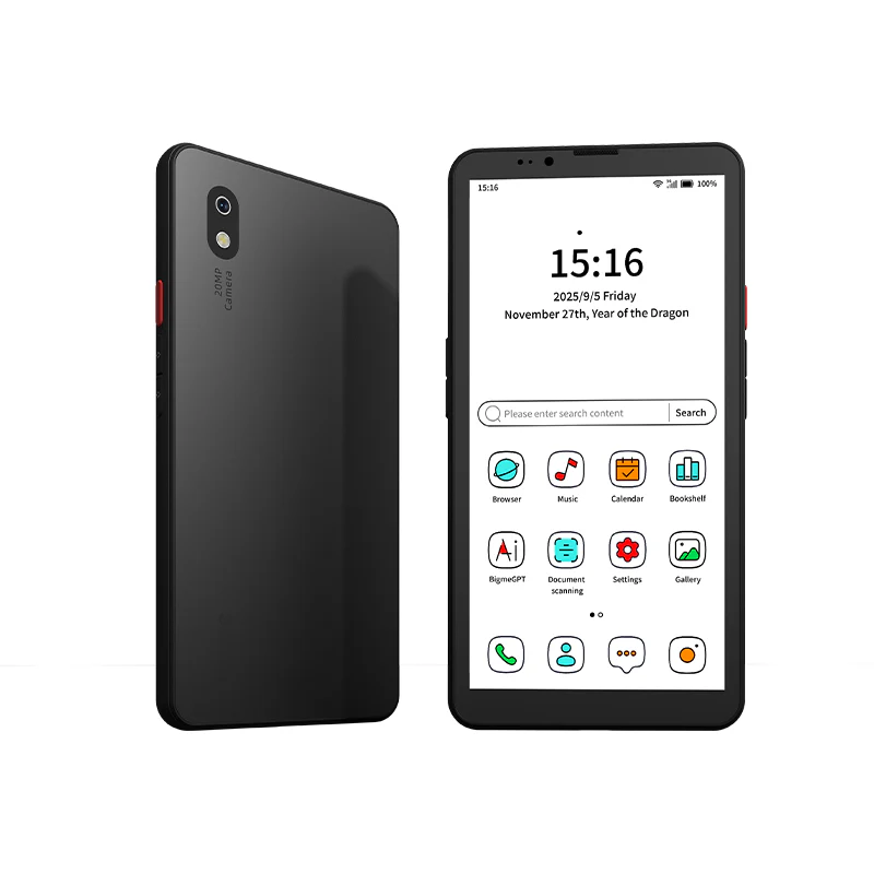 Android 14 Hibreak pro Color 6'' E ink Eye-Friendly Smartphone with 4G&5G connection - Image 11
