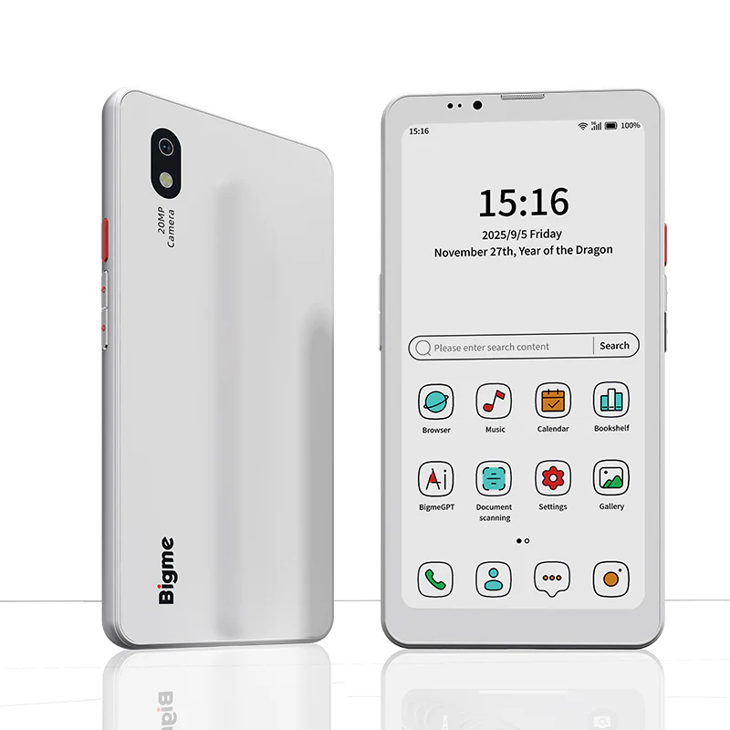 Android 14 Hibreak pro Color 6'' E ink Eye-Friendly Smartphone with 4G&5G connection - Image 12