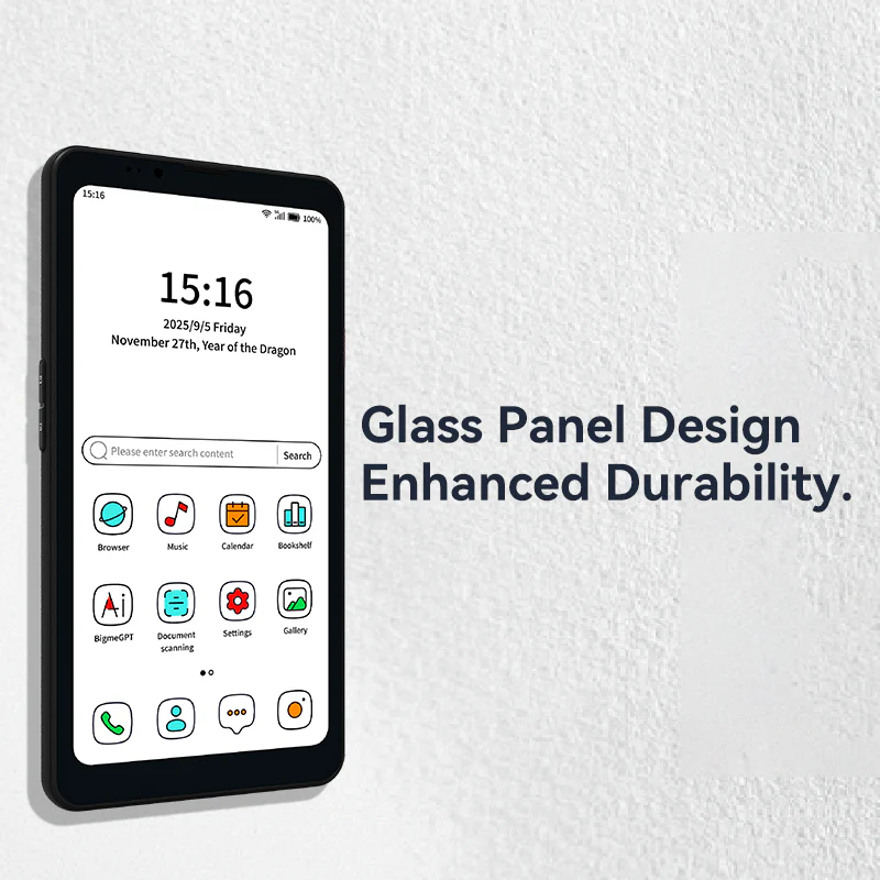 Android 14 Hibreak pro Color 6'' E ink Eye-Friendly Smartphone with 4G&5G connection - Image 9