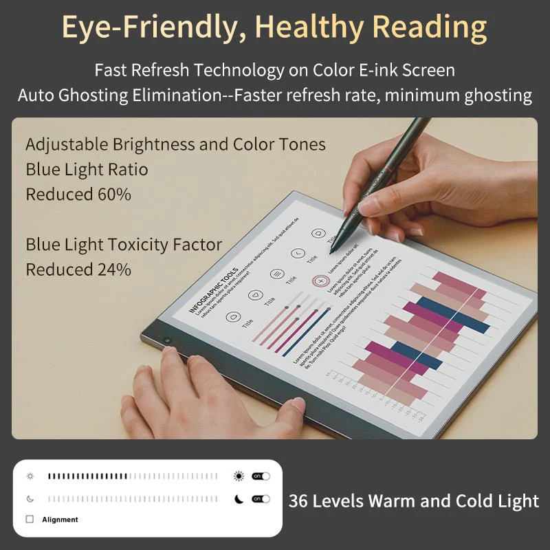 Bigme inkNote color Lite--10.3inch Kaleido 3 Color E ink Tablet - Image 4