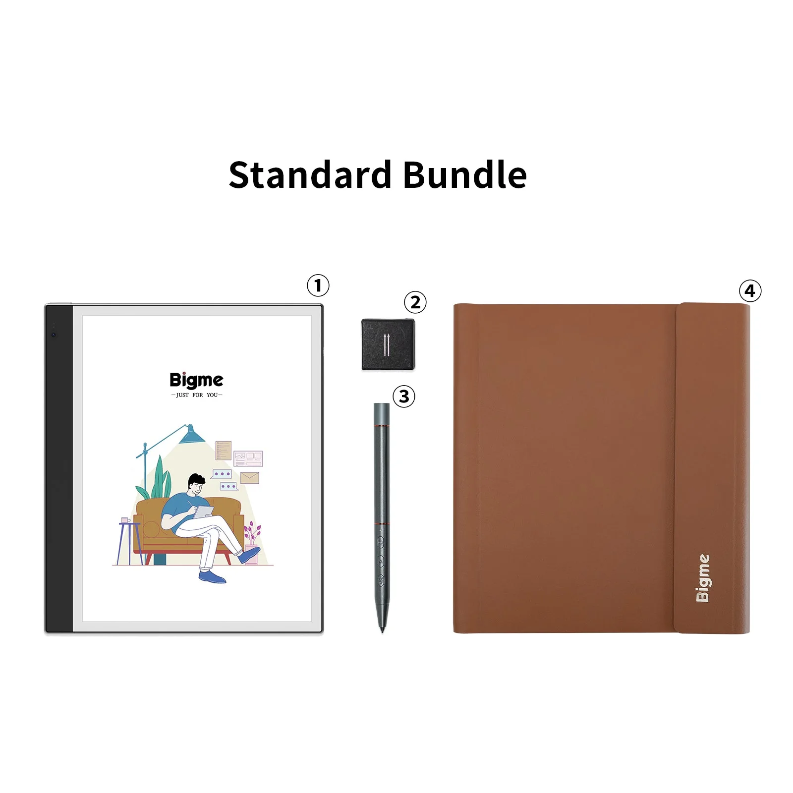 Bigme inkNote color+ -Kaleido3 10.3'' E-reader with case and stylus - Image 5
