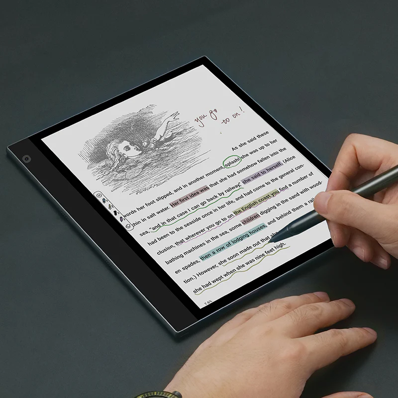 Bigme inkNote color+ -Kaleido3 10.3'' E-reader with case and stylus - Image 6