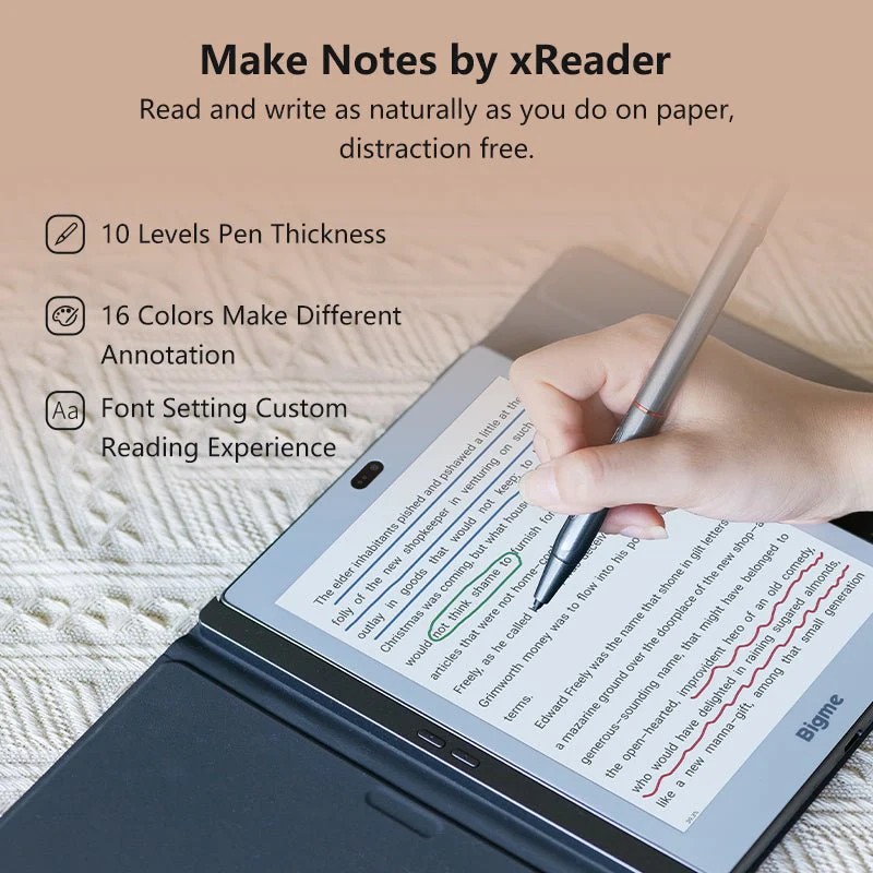 Bigme S6 color +Lite-7.8inch Kaleido 3 E-notepad - Image 10