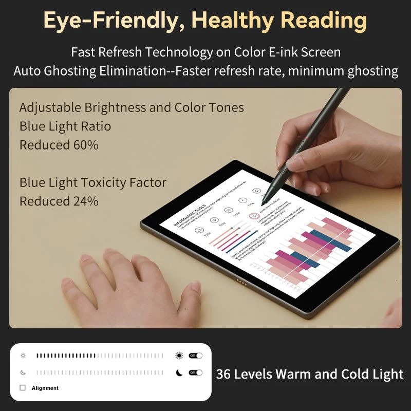 GUOYUE V6 Color with Color E-ink Kaleido 3 E-reader - Image 4