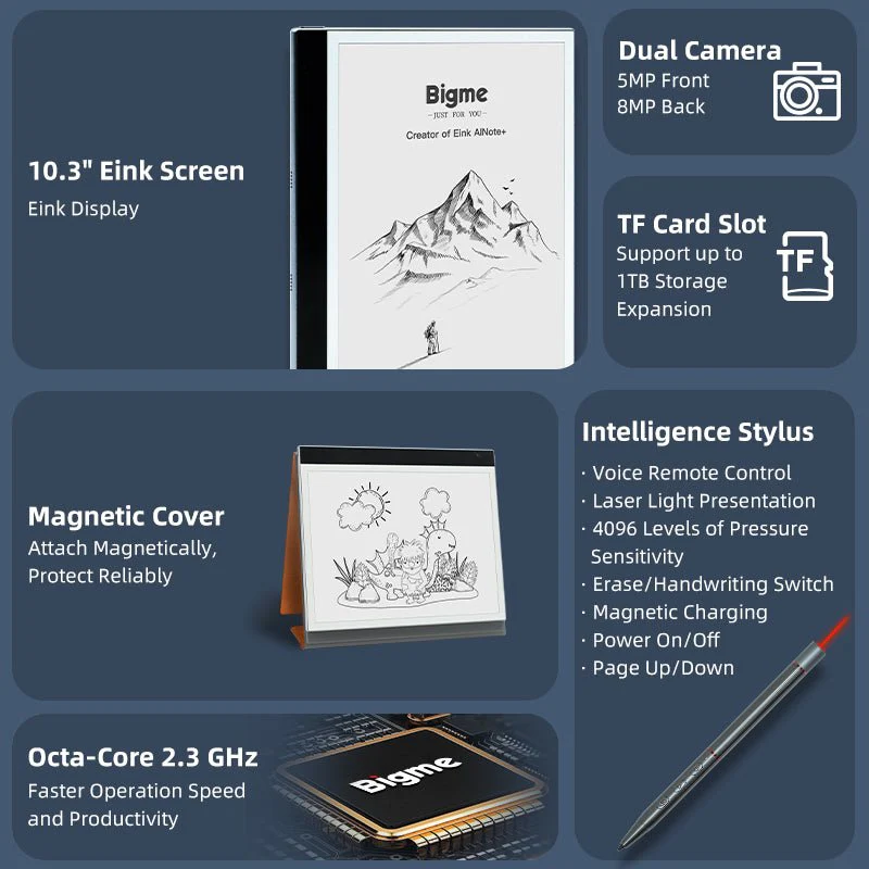 inkNote--10.3inch Black&White eink tablet - Image 3