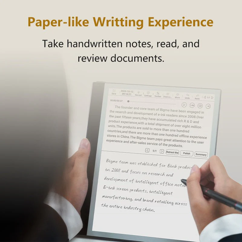 inkNoteS--10.3'' Black&White E reader - Image 10