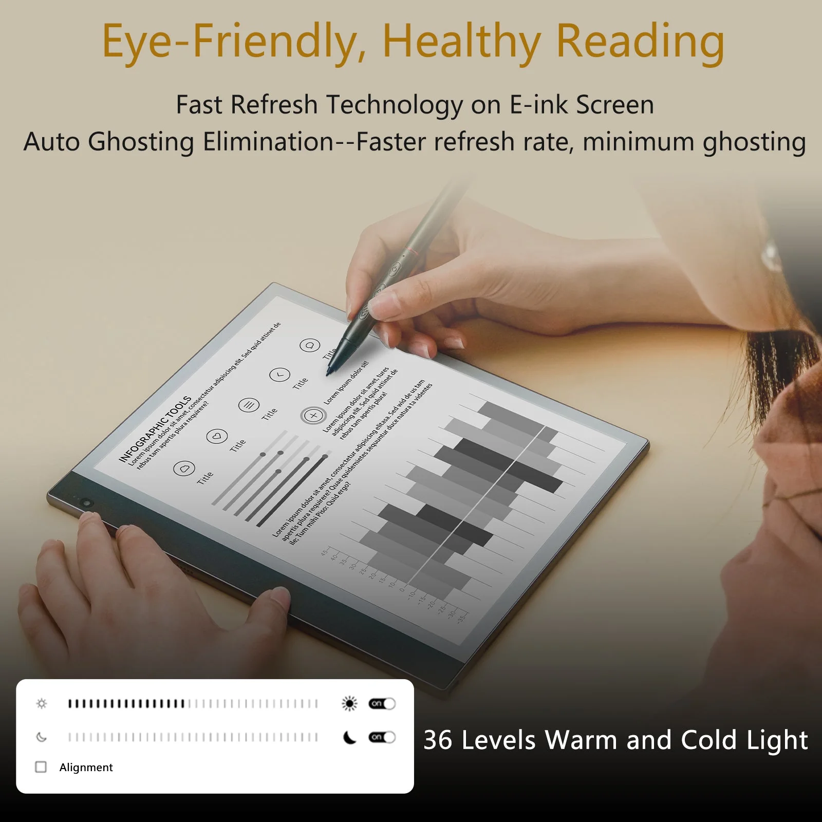inkNoteS--10.3'' Black&White E reader - Image 6