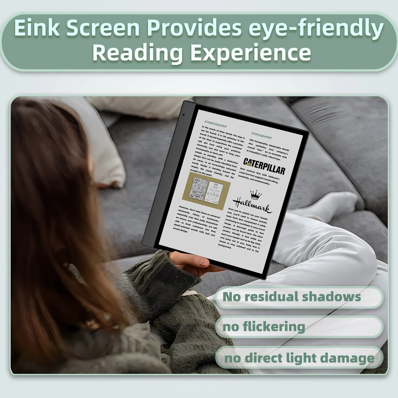 inkNoteX color-Android 13 Kaleido 3 color e ink Tablet - Image 4